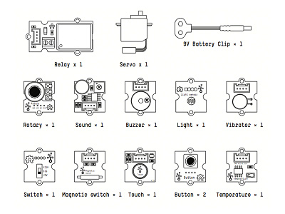 Illustration for hardware kit illustration