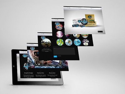 Portfolio Website aesthetic art branding clean css design graphicdesign html interface ipad logo mobile modern parallax philadelphia portfolio responsive tablet web website