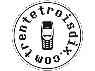 trentetroisdix.com logo 3310 drawing logo mobile nokia oldschool phone trentetroisdix vector