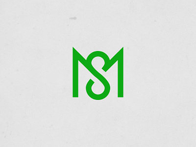 Ms letters logo logotype minimal monogram ms simple symbol type