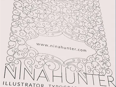 Promo Piece illustration lettering typography