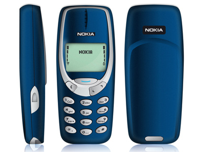 Vector Nokia 3310 3310 blue drawing marine mobile nokia oldschool phone trentetroisdix vector