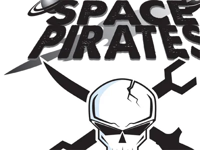 Space Pirates fun illustration illustrator pirates sic fi space