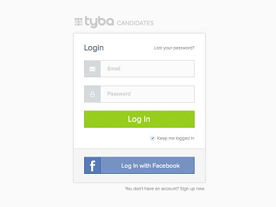 Login Page button field form login signin