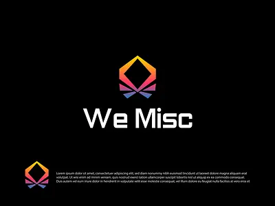 Logo Design for We Misc 3d animation branding graphic design logo motion graphics ui