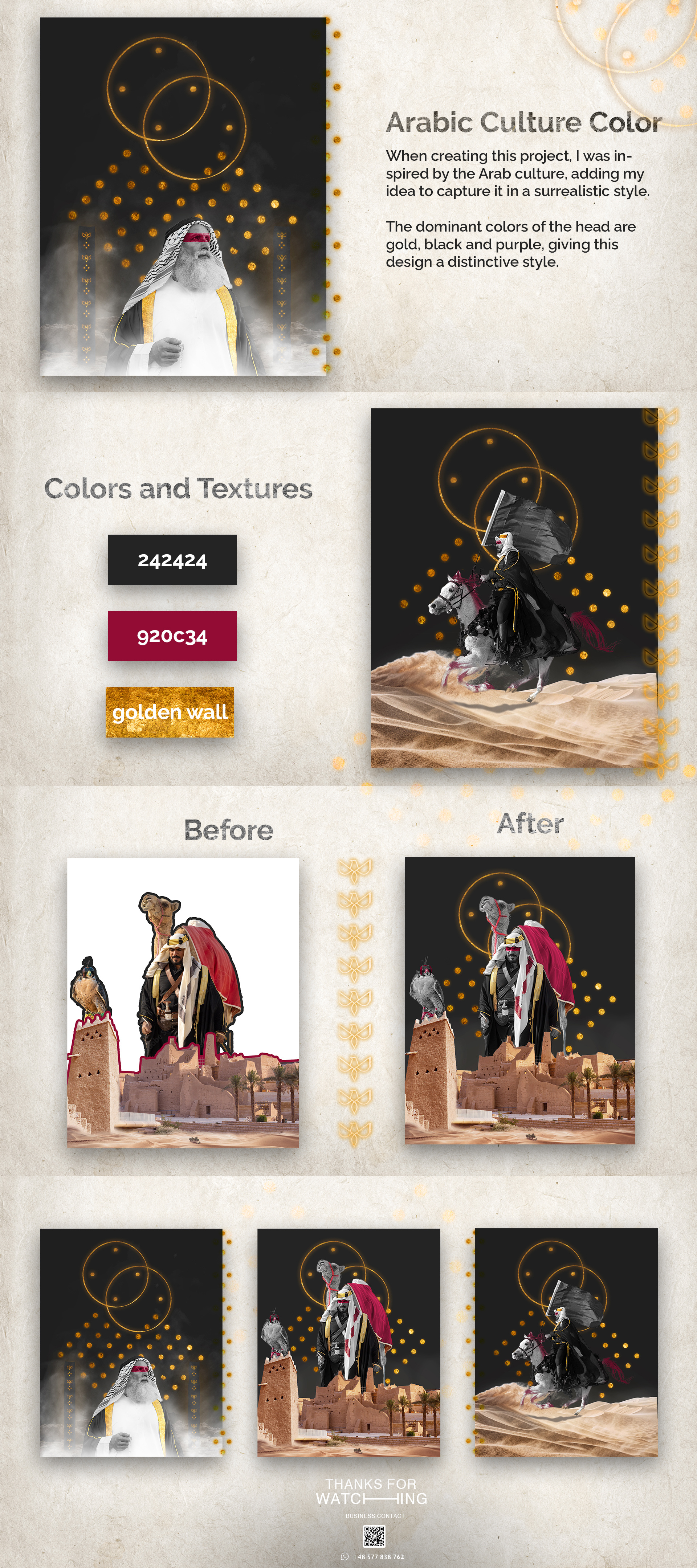 Example of High End Artistic Ads