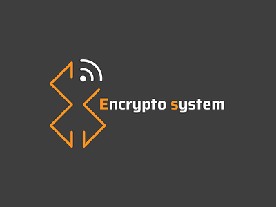 ENCRYPTO SYSTEM - LOGO branding graphic design logo