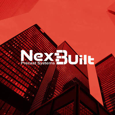 NexBuilt Modern Real estate logo! logodesign real estate real estate logo realtor