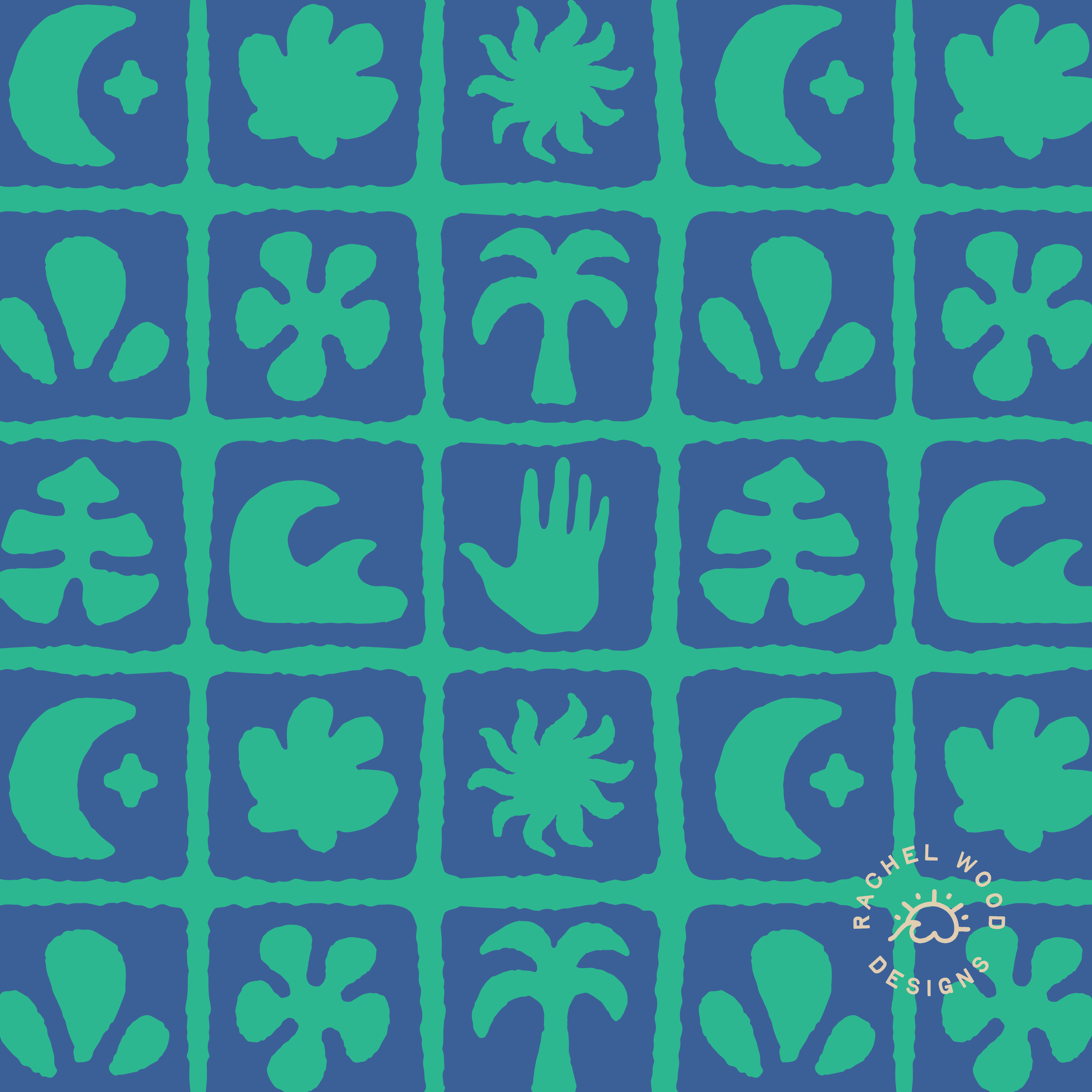 Bodyglove Swimwear Pattern 60s apparel beach bodyglove branding graphic design illustrated pattern illustration merch ocean palm pattern pattern design sea surf swimwear tiles tropical vintage wave