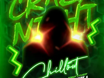 Crazy Night Out: The Ultimate Guide to a Wild Adventure branding design graphic design product design social media post