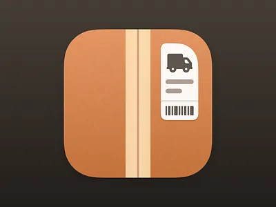 Shipments iOS App Icon app icon app icon design ios app icon