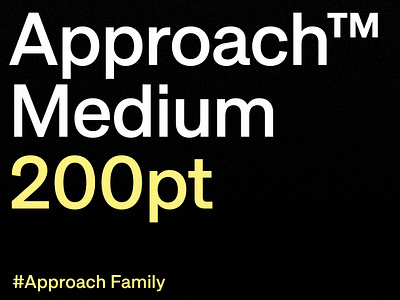 Approach Family black