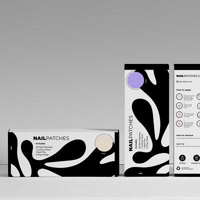 NailPatches packaging packaging