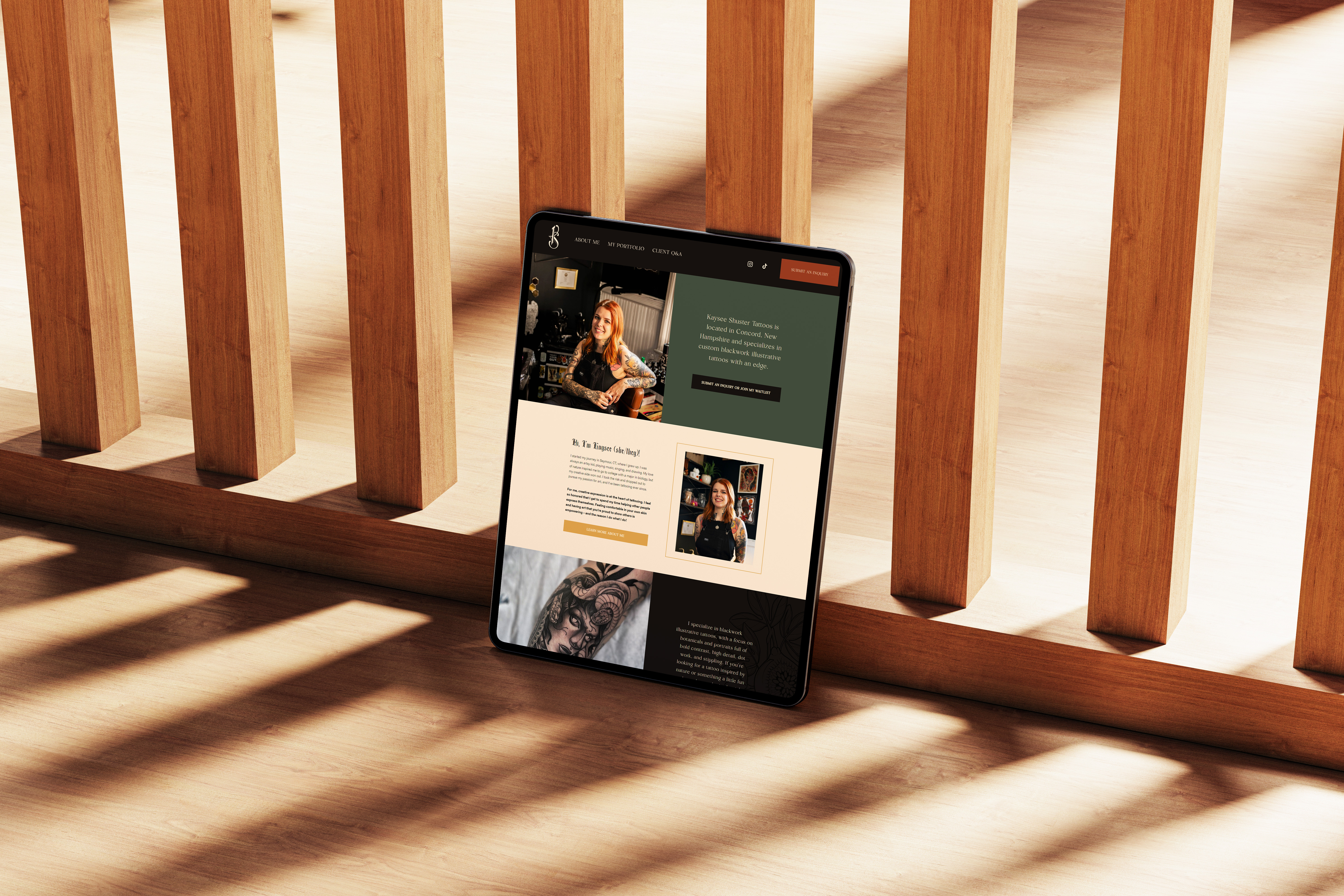 Example of Website Design