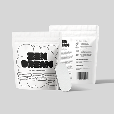 ZenDream logo packaging