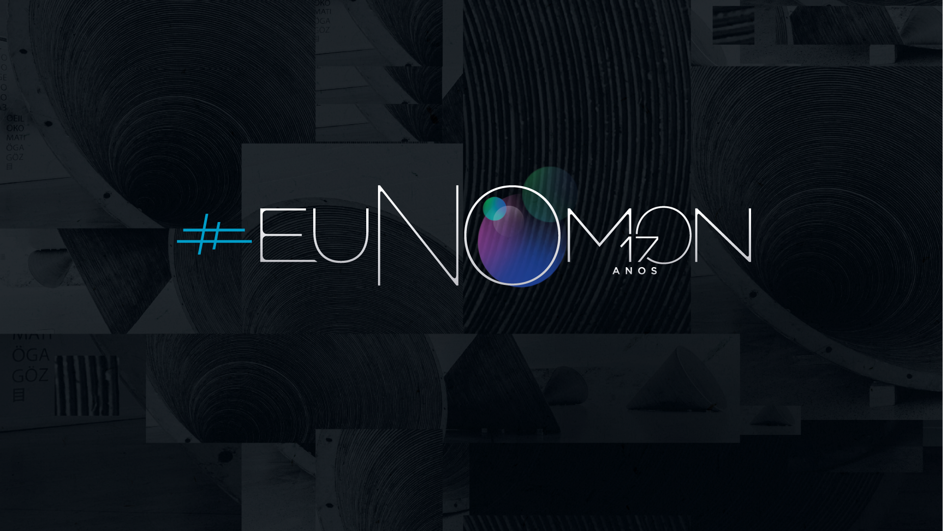 17th Anniversary - Oscar Niemeyer Museum artdirection branding design graphic design logo