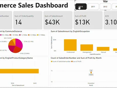 Interactive dashboard design for an e-commerce company bivisualization dashboard data datavisualization design graphic design interactive powerbi