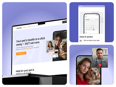 TextTeo - Next-Gen Virtual Vet Support for Pets | Website Design ai concept ai powered care ai product ai solutions aichat artificial intelligence digital assistant genai healthtech pet care pet doctor pet health pet wellness pets product design telemedicine televet ui ux veterinarian veterinary ai