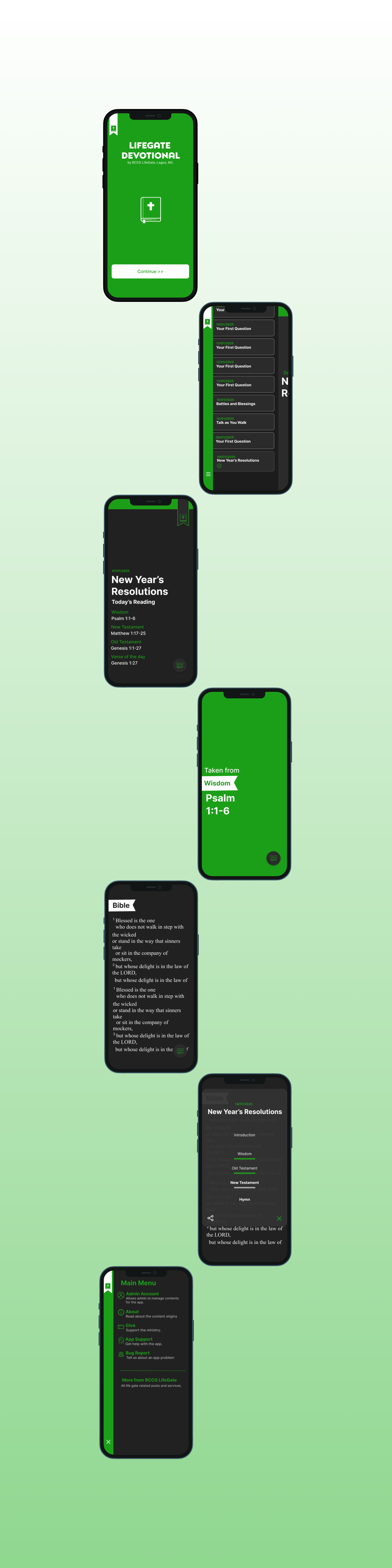 Example of Minimal Mobile App Design