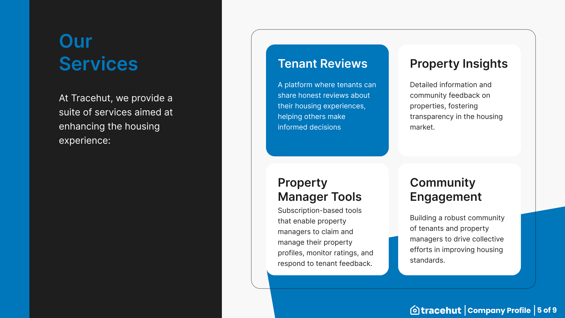 Example of Company Presentation Slides