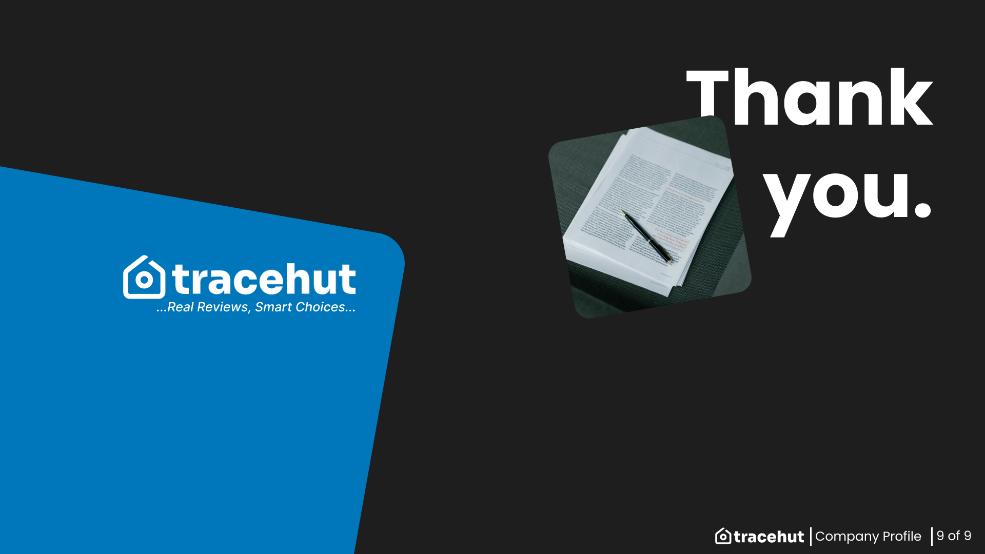 Example of Company Presentation Slides