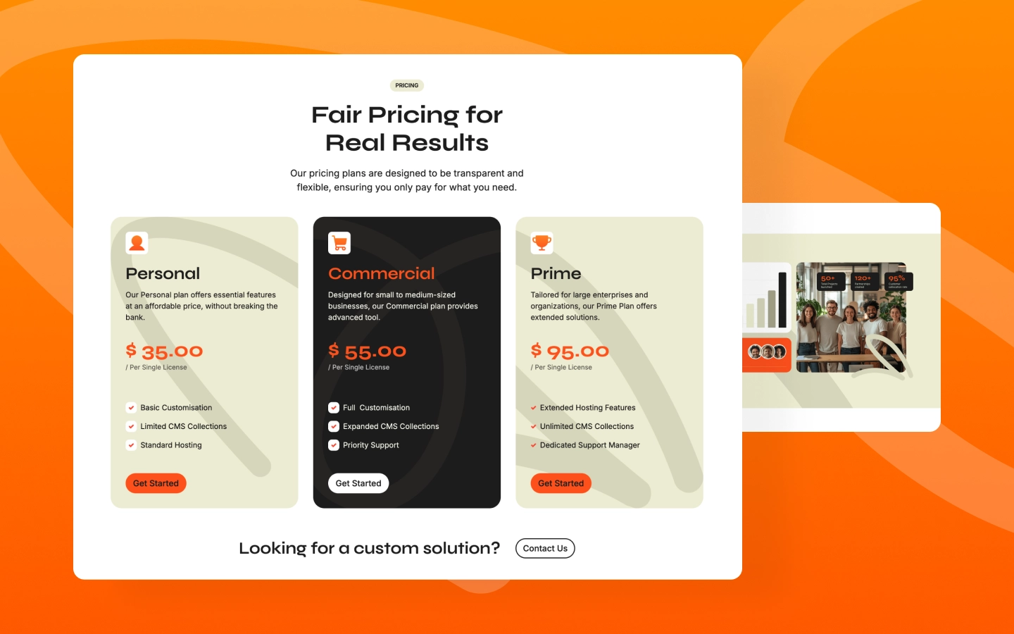 Example of Robust Webflow/Framer Development