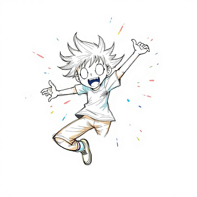 Jumping for Joy animation