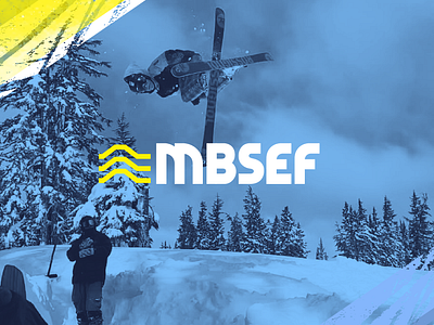 MBSEF Logo Concept brand design branding corporate design graphic design logo logo design mountain non profit oregon outdoor ski skiing sport