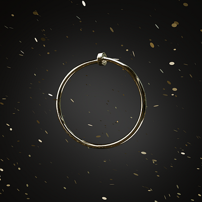 Cartier ring 3d animation motion graphics