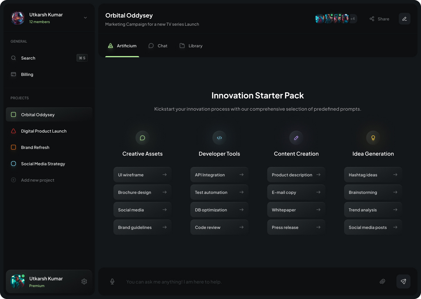 Example of Minimal Website Design