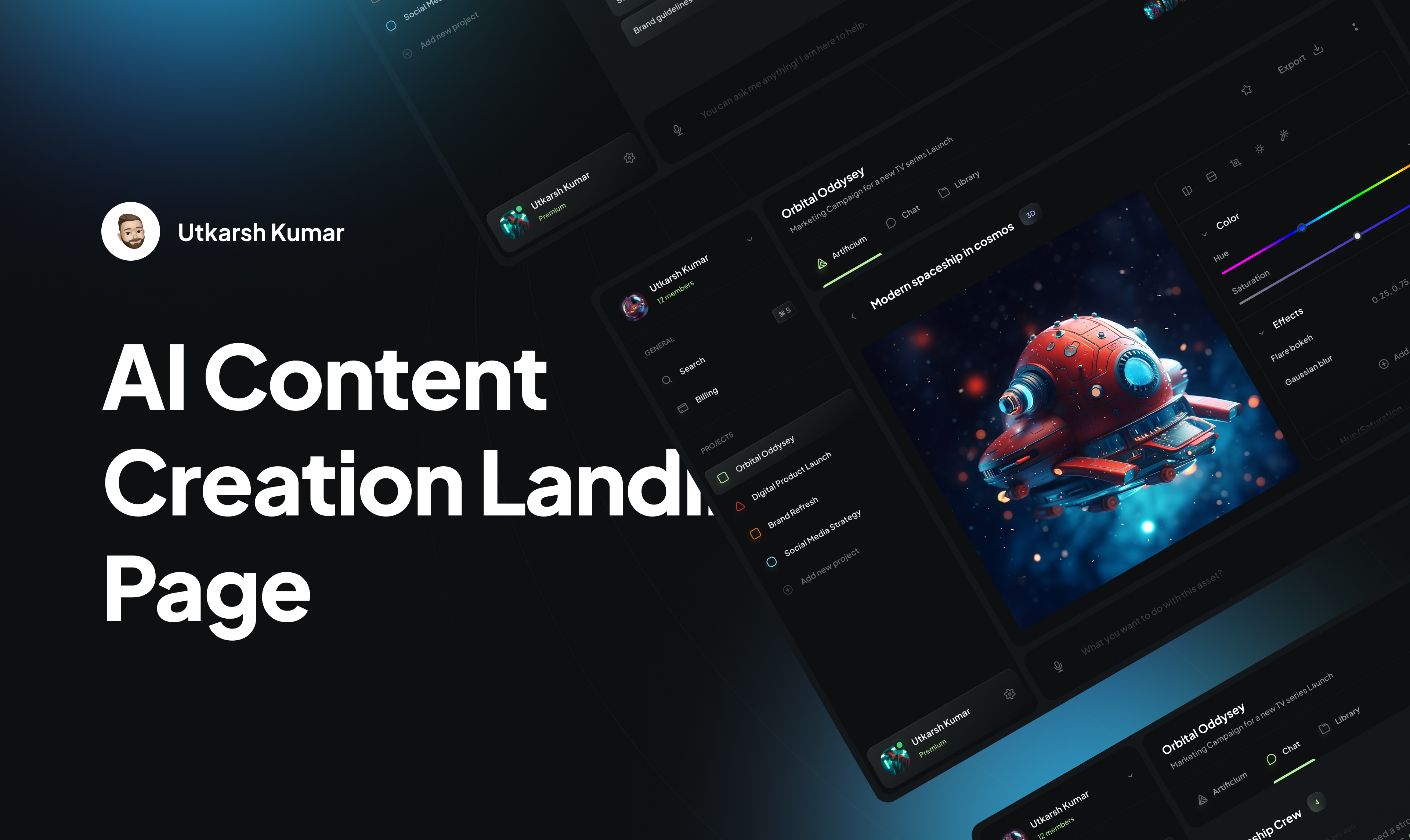 Example of Minimal Website Design