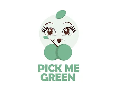 PICK ME GREEN (Branding) branding design graphic design illustration logo typography visual