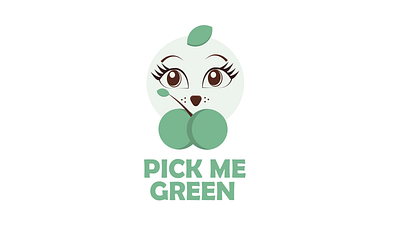 PICK ME GREEN (Branding) branding design graphic design illustration logo typography visual