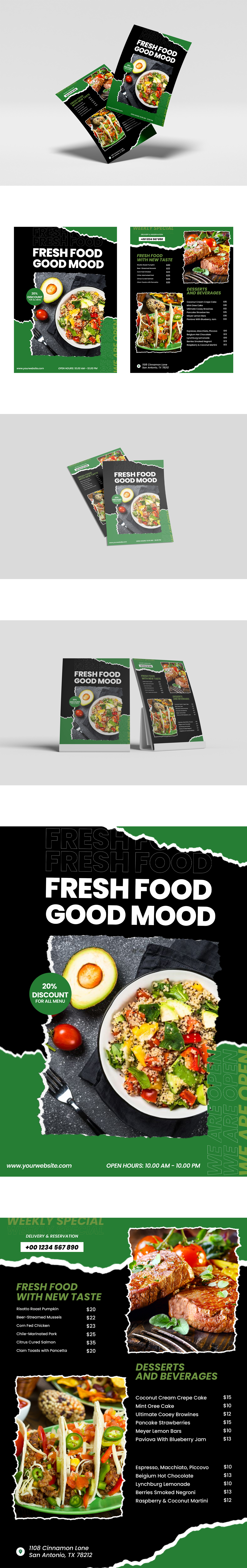 Professional Food Flyer Designs book covers design branding brochures designs flyers design graphic design logo menus motion graphics packaging design posters designs product label design social media design