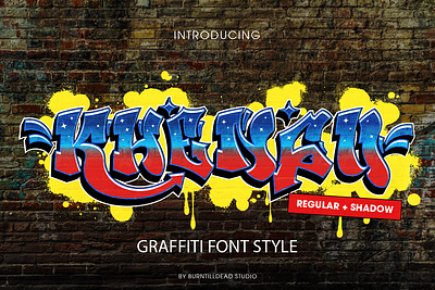 Khengu branding custom font customize font font font custom font design font style graffiti 3d style graffiti font graffiti lettering lettering logo font modern street art street art fashion streetwear typeface unique font urban font urban style