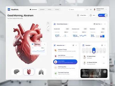 Healthcare Dashboard app dashboard design healthcare healthcare dashboard ui ux