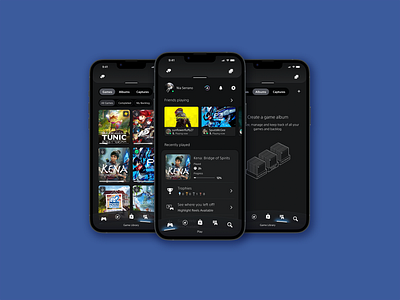 Overcoming Game Backlogs - Adding a Feature to the PS App adding a new feature app backlogs design game library gamers mobile playstation playstationapp product design ui ux uxui video games