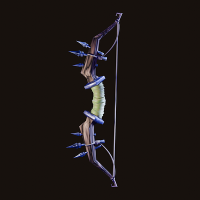 WOW - Bow 3d blender bow illustration stylized weapon