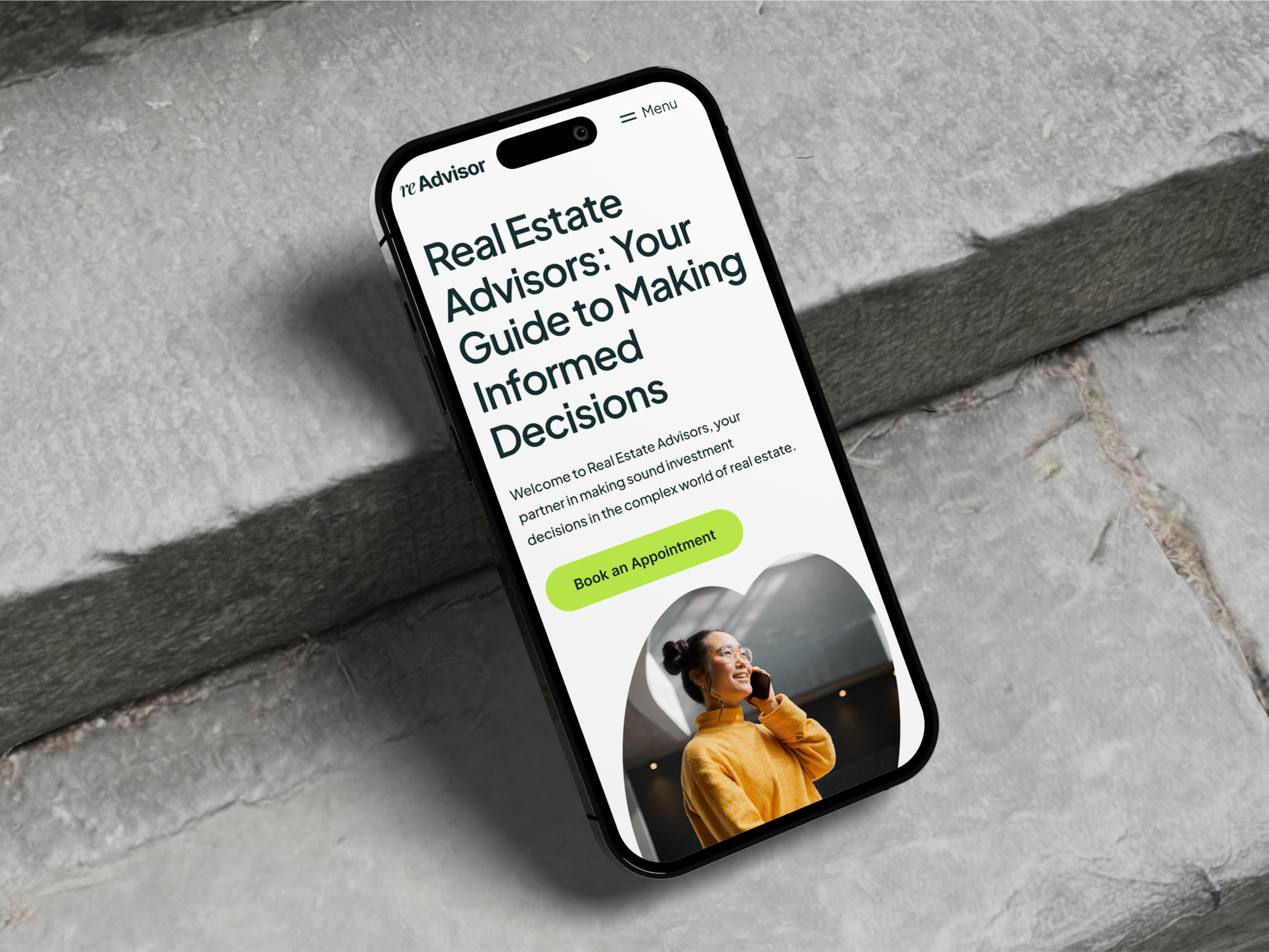 Example of Custom Website Design Service