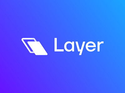 Layer Saas Crypto Logo ai blockchain blue crypto defi design digital fintech gradient identity layer logo logo mark saas symbol tech wallet web3