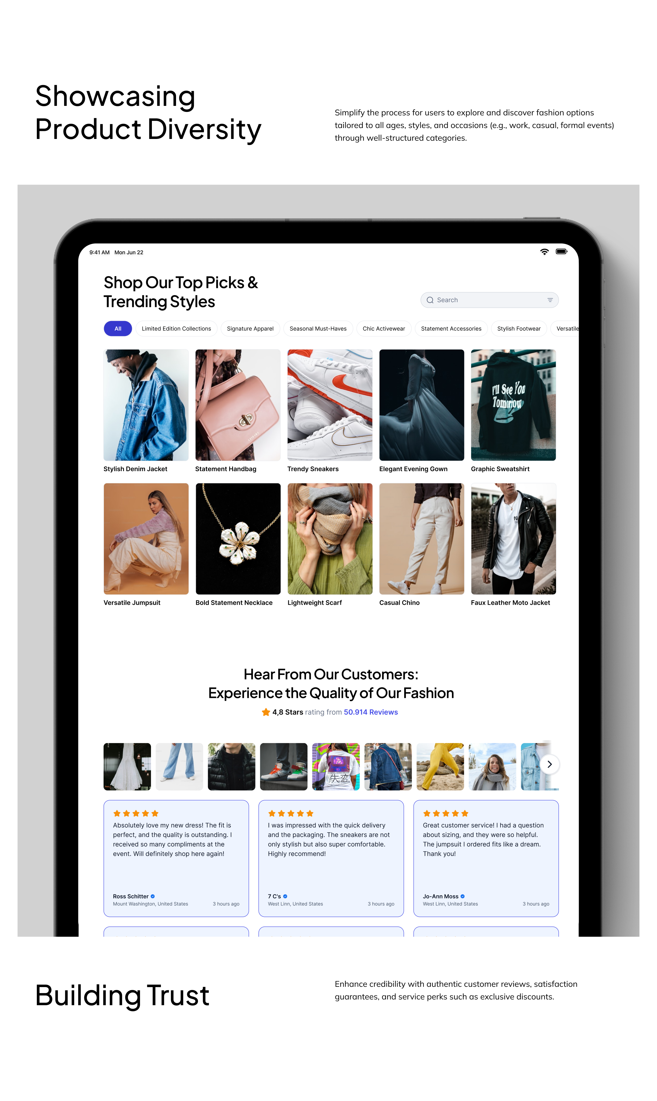 Example of Landing Page Design