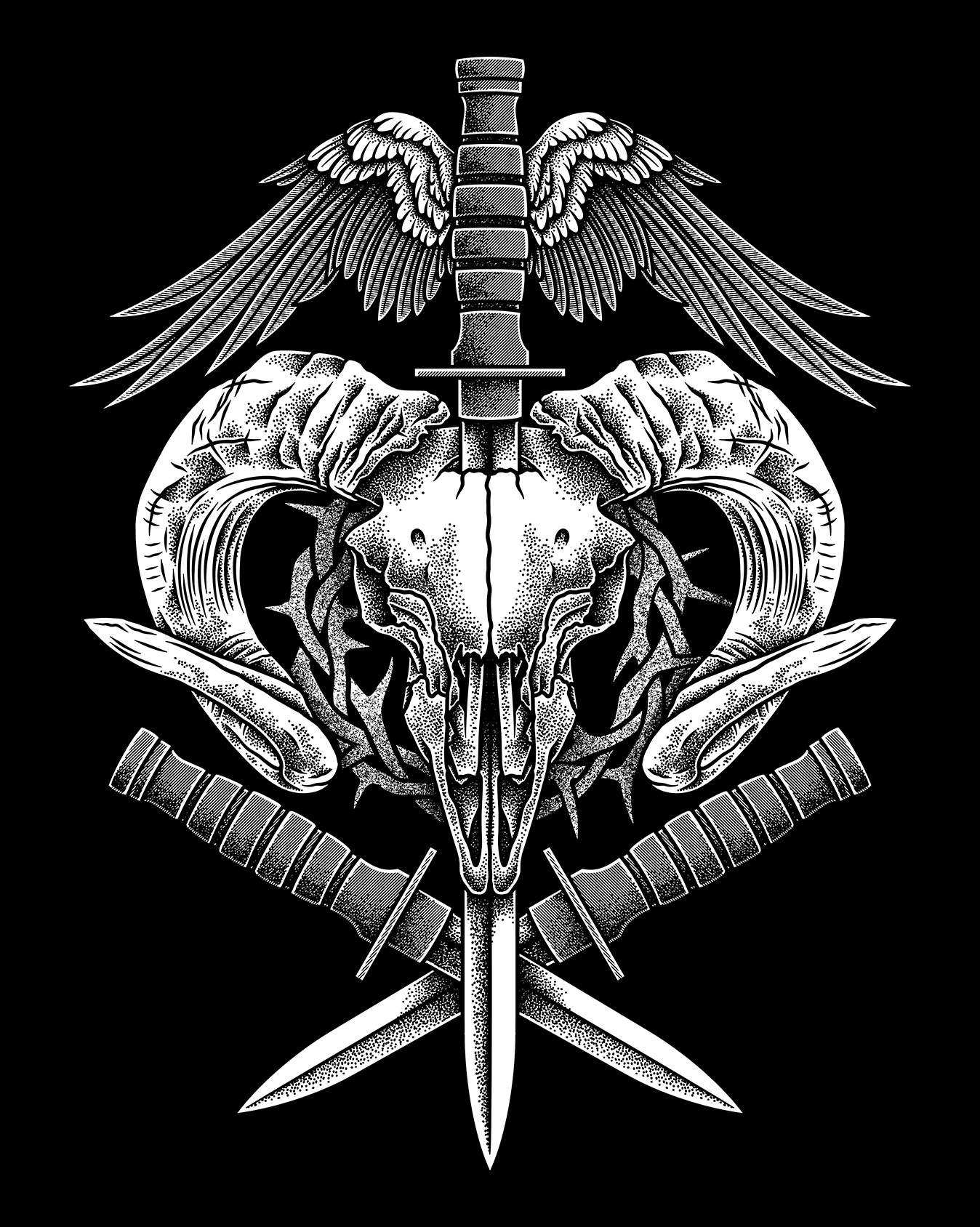 Example of Merch Design Illustration For Brand/Band