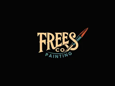 FreesCo Painting logo design best logo design 2025 brush logo design design idea design trend freesco paint hello hello dribbble logo and branding logo design minimal and modern logo design paint brush logo design paint stroke logo design painting logo design simple and clean logo design typo typo based clean logo design typography logo design welcome dribbble shot