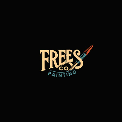 FreesCo Painting logo design best logo design 2025 brush logo design design idea design trend freesco paint hello hello dribbble logo and branding logo design minimal and modern logo design paint brush logo design paint stroke logo design painting logo design simple and clean logo design typo typo based clean logo design typography logo design welcome dribbble shot