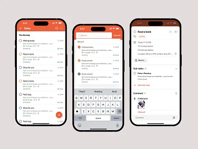 To-Do Mobile App - Recent Task Flow app design management app mobile mobile app design mobile application planning app productivity app project management app task app task management task planner task planner app task tracker to do to do app todo list todo manager ui ux