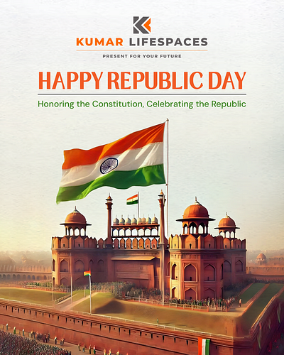 Republic Day Social Media Creatives Designed by BrandMatterz 26january branding brandmatterz brandmatterzpune design graphic design india marketing repu republicday social media