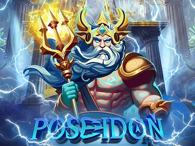 Character Design - Poseidon art casino conceptdesign design game gameart gameartist graphic design ui