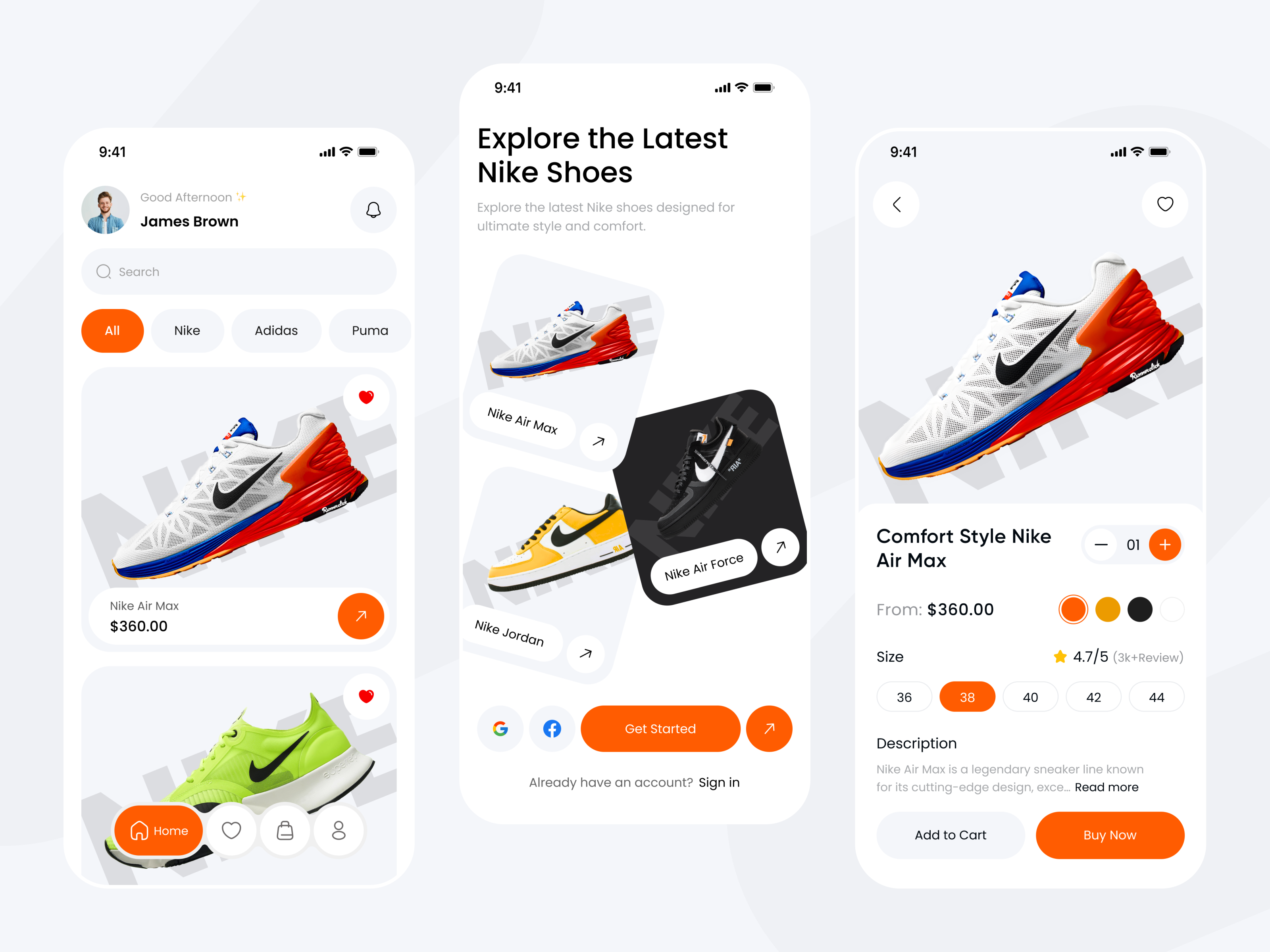 E-Commerce Mobile App app design digital commerce ecommerce ecommerce design fashion ios app item list mobile mobile app mobile app design mobile ui online shop online store retail app shoe app shoe delivery shoes shopping cart store store app