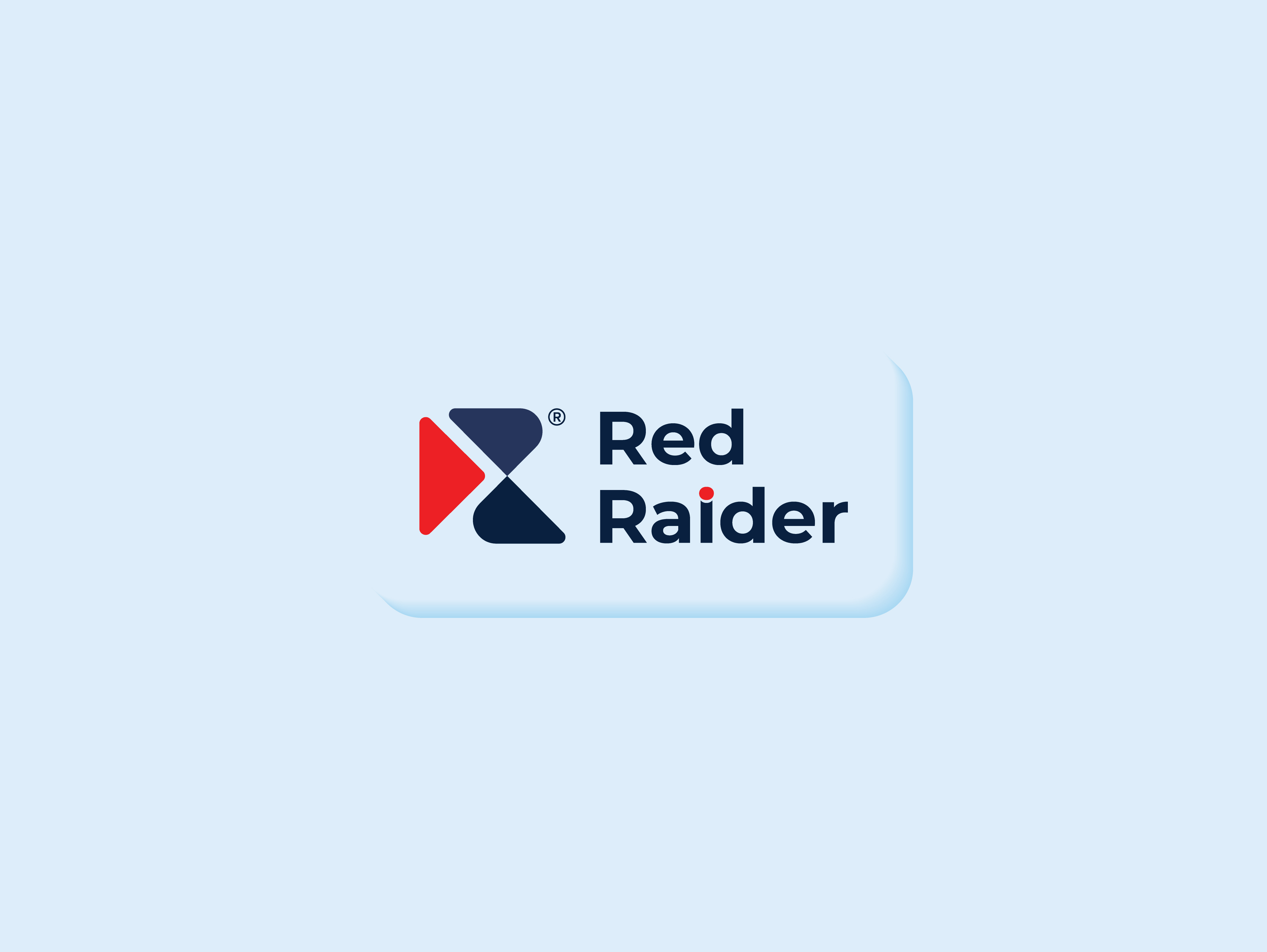 Red Rider Media logo app logo brand identity branding creative icon logo logo mark media logo minimalist modern logo play button r r letter r logo rider