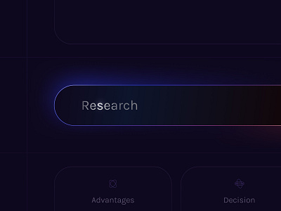 Search 3d clean glow modern search search bar ui design ux design web design